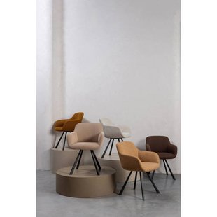 WOOOD eetkamerstoel (set van 6) Juno