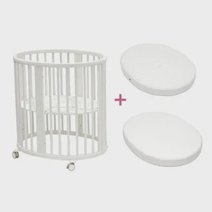 Stokke Sleepi Mini bundel wit met matras & hoeslaken