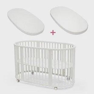Stokke Sleepi Bed bundel wit met matras & hoeslaken