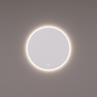 Spiegel Hipp Design SPV 13000 Rond 80x80 cm Met Verlichting Incl. Spiegelverwarming