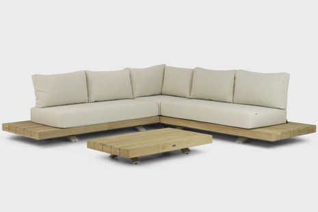 Santika Supralux hoek loungeset 4-delig