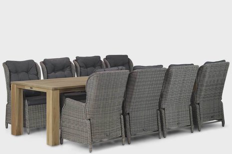 Garden Collections Edingburgh/Brighton 300 cm dining tuinset 9-delig