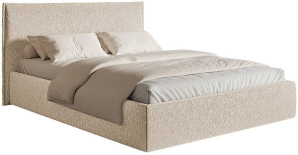 Bedframe Esmay chenille 160 x 200 cm | NADUVI Collection
