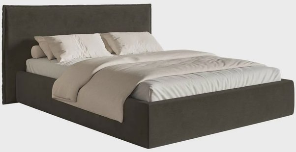 Bedframe Esmay velvet 160 x 200 cm | NADUVI Collection