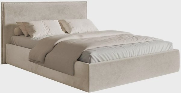 Bedframe Esmay velvet 140 x 200 cm | NADUVI Collection
