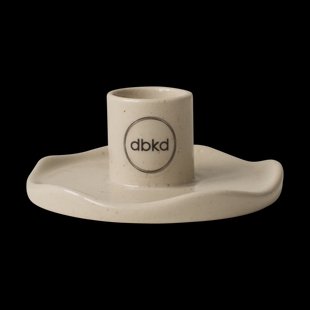 DBKD Wave kandelaar Vanille