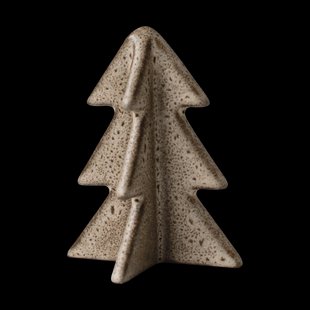 DBKD Winter boom decoratie Beige, 7 cm