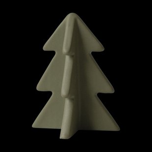 DBKD Winter boom decoratie Groen, 7 cm