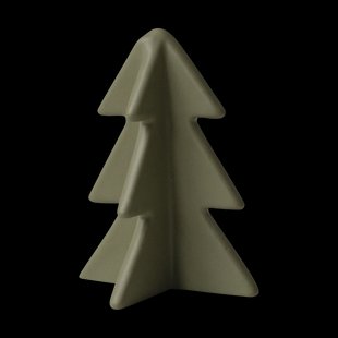 DBKD Winter boom decoratie Groen, 8 cm