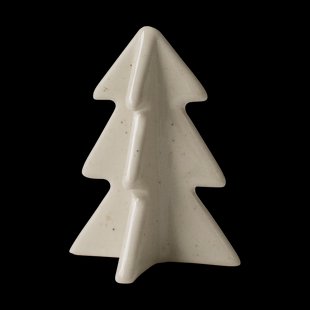 DBKD Winter boom decoratie Vanille, 7 cm