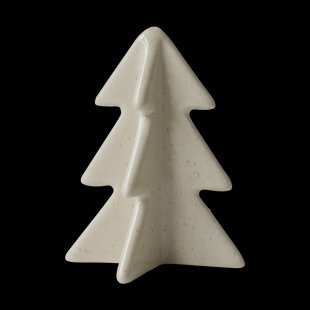 DBKD Winter boom decoratie Vanille, 8 cm