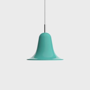 Pantop hanglamp Ø 23 cm licht blauwgroen Verpan - Woonkamer - Designer - Metaal - 1 lamp