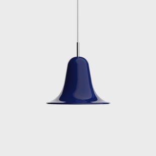 Pantop hanglamp Ø 23 cm nachtblauw Verpan - Woonkamer - Designer - Metaal - 1 lamp