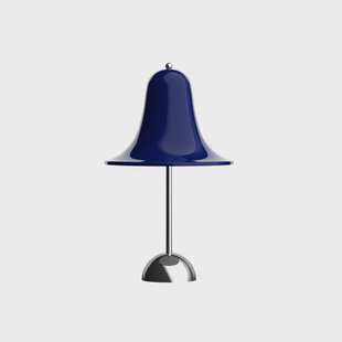 Pantop accu-tafellamp nachtblauw Verpan - Woonkamer - Designer - Kunststof - Met lampenkap