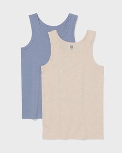 HEMA Kinderhemden zee - 2 stuks blauw (blauw)