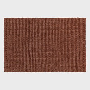 Dixie Jute deurmat rusty red 60x90 cm