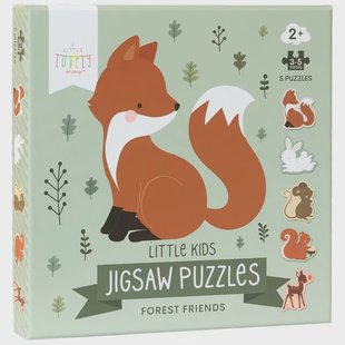 A Little Lovely Company Jigsaw puzzel Bosvriendjes