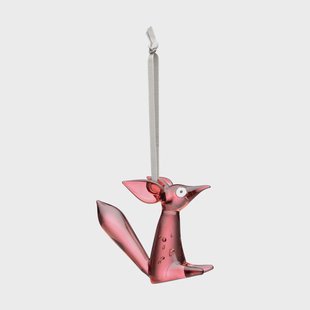 Iittala Vulpes glasdecoratie 8 cm Kers