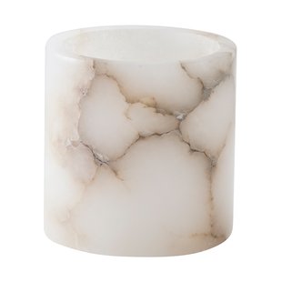 Tell Me More Alabaster sfeerlicht Wit-beige, S 10 cm