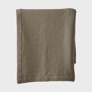 Tell Me More Brick sprei 180x260 cm Olijfgroen