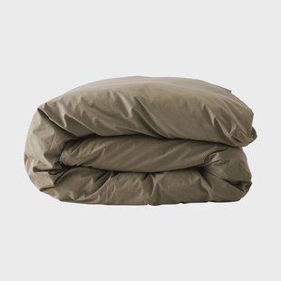 Tell Me More Tell Me More dekbedovertrek katoen Olijf, 200x200 cm