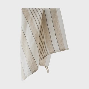 Tell Me More Noah keukendoek 50x70 cm Beige streep