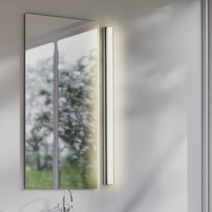 Helestra LED spiegellamp LOOM 2, lengte 90 cm, IP44, CCT