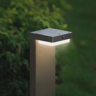 G & L Handels GmbH LED-acculamp voor buiten 800104, antraciet, IP44, sensor