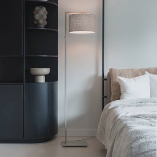 IT´S ABOUT ROMI IT'S ABOUT ROMI vloerlamp Boston Ø32cm donkergrijs/zandkleurig