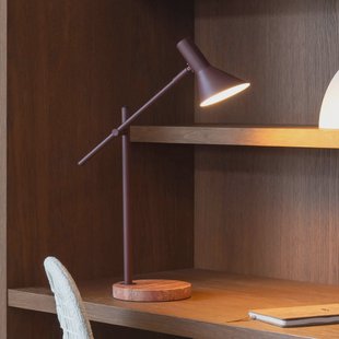 IT´S ABOUT ROMI IT'S ABOUT ROMI tafellamp Izmir, donkerrood, hoogte 59 cm