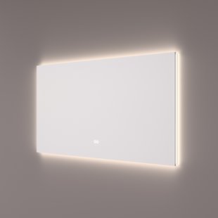 Spiegel Hipp Design SPV 12500 Rechthoek 140x70 cm Met Verlichting Incl. Spiegelverwarming