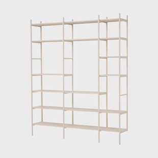 TÔNN furniture Portal boekenkast 201 cm - Off-white