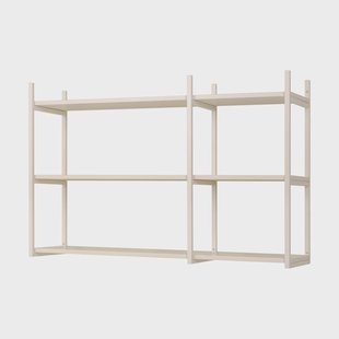 TÔNN furniture Portal wandplank 123 cm - Off-white