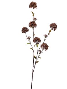 Kunstbloem Sneeuwbal - Koper - 120 cm