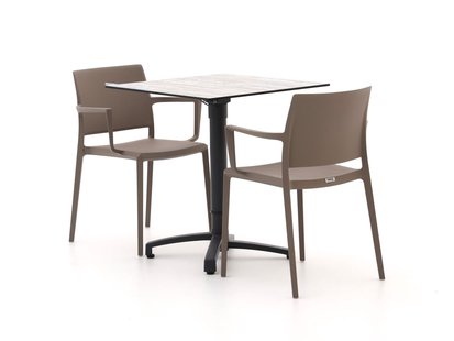 Forza Sile/Canzo 70cm dining tuinset 3-delig verstelbaar - Laagste prijsgarantie!