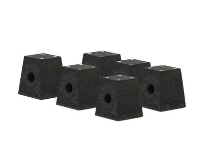 Betonpoer t.b.v. Cedrino Pergola universeel (6 stuks) - Laagste prijsgarantie!