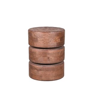 LABEL51 bijzettafel (35x35Â cm) Espresso Milly