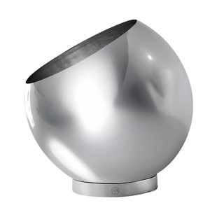 AYTM Globe bloempot Ø17 cm Zilverkleurig
