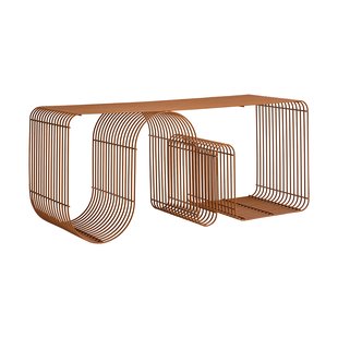 AYTM Curva zitbank 100 cm Amber