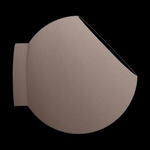 AYTM Globe wandbloempot Ø17 cm Taupe