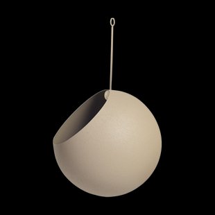 AYTM GLOBE hangende bloempot Ø17 cm h28 cm Taupe