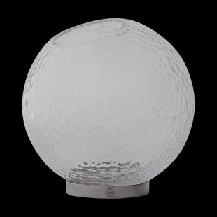 AYTM Globe bubbles vaas Ø21 cm Clear