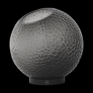 AYTM Globe bubbles vaas Ø21 cm Black