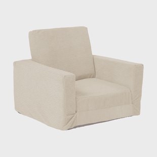 Kid's Concept Kid's Base fauteuil opvouwbaar Natuurwit