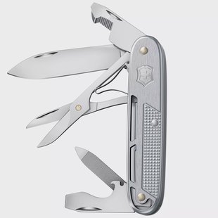 Victorinox Synergy X Alox Refined Collection 0.8226.26 Silver, Zwitsers zakmes