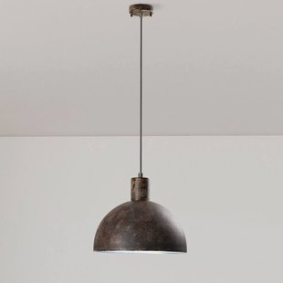 Opviq Hanglamp Kure, zwartbruin, metaal, Ø 30 cm, E27
