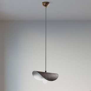 Opviq Hanglamp Eger, 1-lamp, antiekbruin, metaal, E27