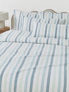 Gewassen katoenen dekbedovertrek Harriet