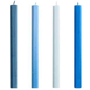 Hay Hexagon Kaarsen Set Van 4 Blues