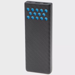 Nitecore CARBO10000 Gen2 Powerbank, 10.000 mAh, blauw